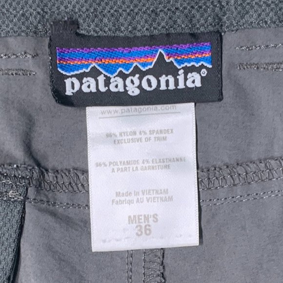 Patagonia Men's Rock Guide Hiking Shorts 36 - Picture 6 of 9